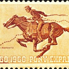 Amerika'nın Doğusuyla Batısını Birbirine Bağlayan Atlı Posta Servisi: Pony Express