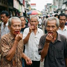 Endonezya’da İnsanların Çiğneyip Tükürdüğü Bitki: Betel Yaprağı