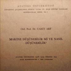 1958 Yılında Erzurum'da Verilen Yapay Zeka Konferansı
