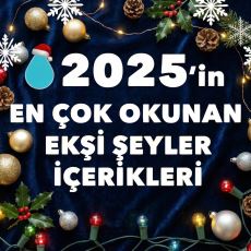 2025 Yılının En Çok Okunan Ekşi Şeyler İçerikleri