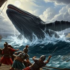 Konstantinopolis Açıklarında Bizans Denizcilerini Terörize Eden Dev Balina: Porphyrios