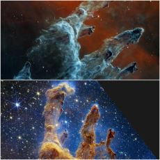 James Webb Uzay Teleskobu'nun Çektiği İki Yaratılış Sütunları Fotosu, Bizlere Ne Anlatıyor?
