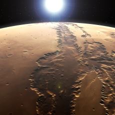 Güneş Sistemi'nin ABD'den Komple Daha Uzun Olan, En Büyük Kanyonu: Valles Marineris
