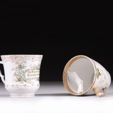 Bıyıkları Değdirmeden Çay İçmeyi Sağlayan Viktorya Devri İcadı: Bıyık Fincanı
