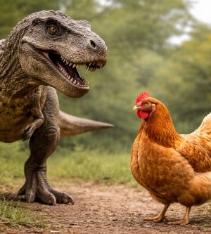 Şaşırtıcı Bir Bilimsel Gerçek: Tavukların Tyrannosaurus Rex ile Akraba Olması