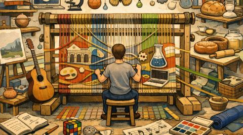 Çok İlgi Alanı Olup Hiçbirinde Uzmanlaşmayanların Gizli Yeteneği: Örüntü Dokuyan Zihin