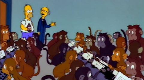 Bir Maymunu Daktiloyla Bir Odaya Koysak, Sonsuza Kadar Tuşlara Bassa Shakespeare Yazabilir mi?