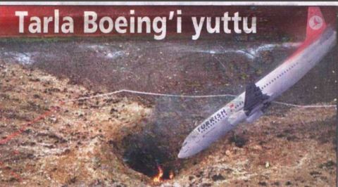 1999'da THY Uçağının Adana'da Dik Olarak Tarlaya Çakıldığı Korkunç Uçak Kazası