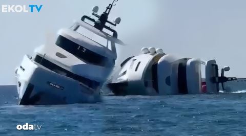 Zonguldak'ta 40 Milyonluk Özel Yat, Denize İndirildikten 15 Dk Sonra Neden Batı?