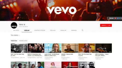 YouTube Müzik Videolarında Bolca Gördüğümüz Vevo İbaresi Ne Anlama Geliyor?