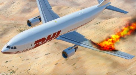 Bağdat'ta Füzeyle Vurulan DHL Uçağının İmkansız İniş Hikayesi