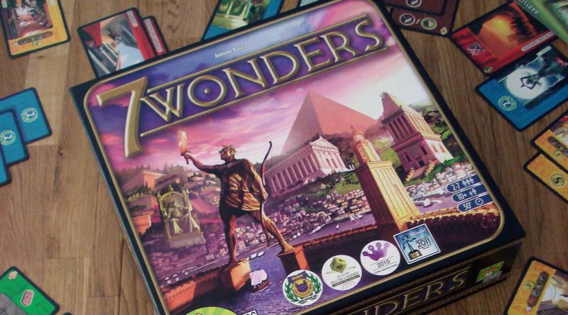 Dünyanın En Çok Ödül Alan Kutu Oyunlarından Biri: 7 Wonders