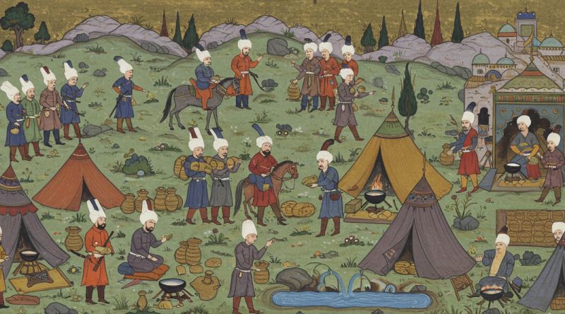 Osmanlı Askerleri Seferlerde Yemek Organizasyonunu Nasıl Hallediyordu?