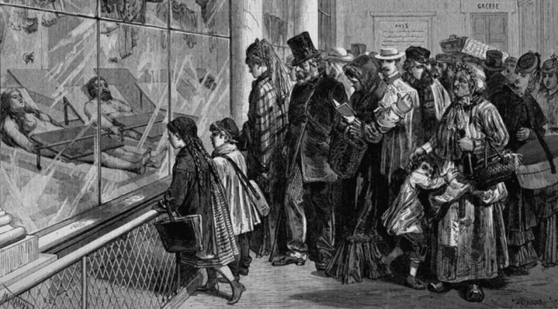 Aşıklar Şehri Diye Bildiğimiz Ancak 1800'lerde Morg Turizminin Başkenti: Paris