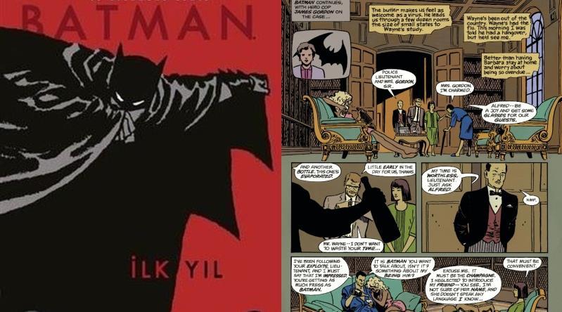 Hem Çizgi Romana Hem de Batman'e Başlamak İsteyenler İçin İdeal Bir Kitap: Batman Year One