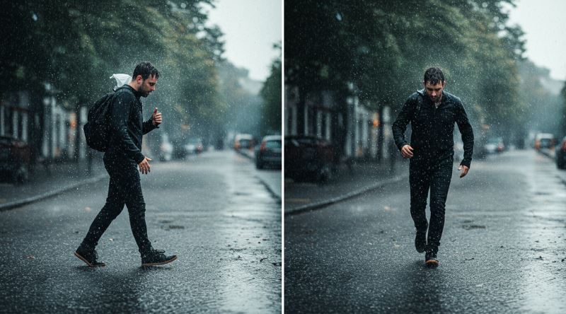 Yağmurda Koşan Kişi mi Daha Çok Islanır, Yürüyen mi?