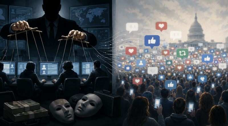Olmayan Bir Gündemi Organize Bir Şekilde Varmış Gibi Gösterme İşi: Astroturfing