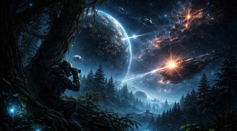 Fermi Paradoksunu Cevapladığı Söylenen Korkutucu İddia: Karanlık Orman Teorisi