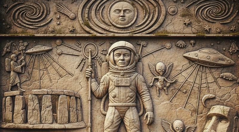 İnsanoğlunun Gelişiminde Uzaylıların Rol Oynadığını Savunan Teori: Antik Astronotlar