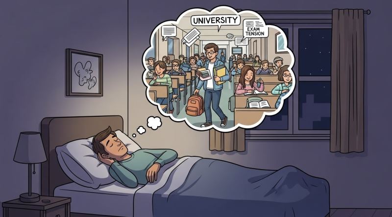 Aradan Yıllar Geçmesine Rağmen Neden Bazen Rüyada Okulun Bitmediğini Görürüz?