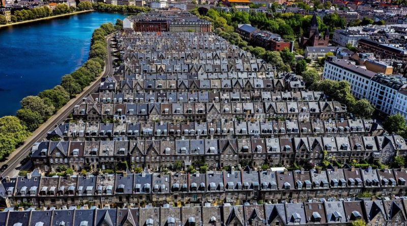 Kopenhag'da Şimdiki Modern Konut Projelerinin 19. Yüzyıl Versiyonu: Patates Sıraları