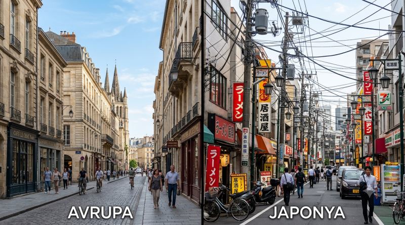 Teknoloji Devi Japonya, Sokaklardaki Elektrik Kablolarını Neden Yer Altına Alamıyor?