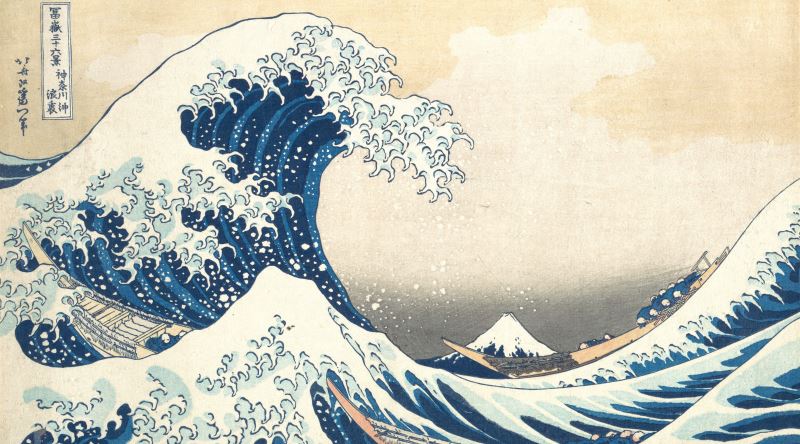 Katsushika Hokusai'nin Kanagawa'nın Büyük Dalgası Eseri Bize Ne Anlatıyor?