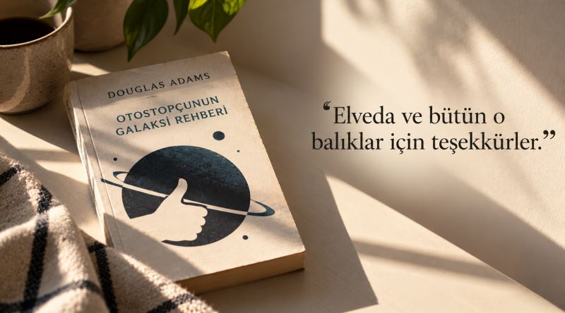 Edebiyatın En İkonik Vedalarından Biri: "Elveda ve Bütün O Balıklar İçin Teşekkürler"