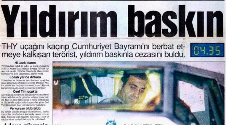1998'de PKK'nın Kaçırdığı THY Uçağının Film Gibi Kurtarılma Hikayesi