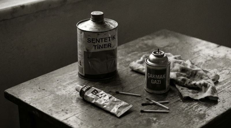 Tiner, Bali ve Çakmak Gazı Gibi Uçucu Maddeler Beyni Nasıl Çökertiyor?