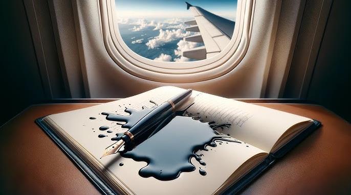 Uçak Seyahatlerinde Dolma Kalemlerin Akması Nasıl Önlenir?