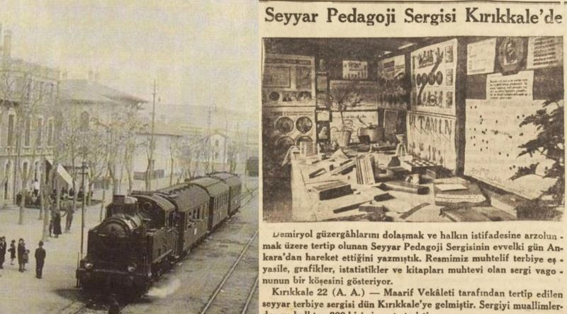 Cumhuriyet’in İdeallerini Bozkırlara Taşıyan Üç Vagonluk Proje: Seyyar Terbiye Treni
