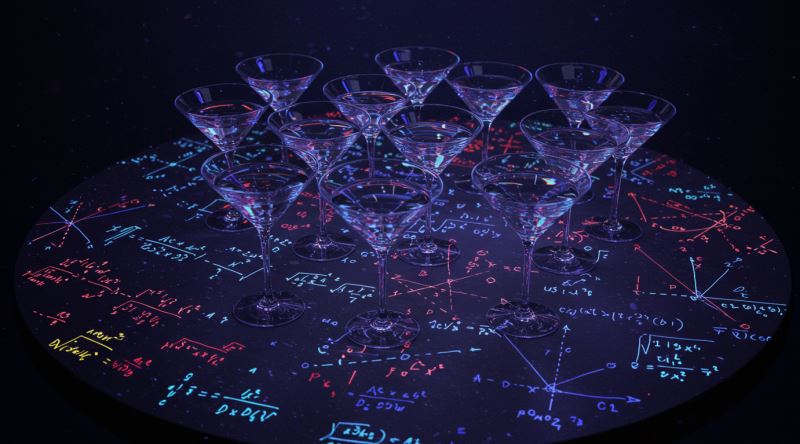 Matematik ile Fiziği Buluşturan İlginç Sorulardan Biri: 10 Martini Problemi