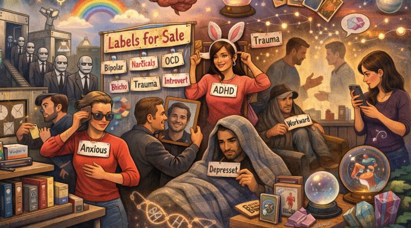 İnsanlar Neden Kendine Sürekli Bir Psikolojik Hastalık Yakıştırır Oldu?