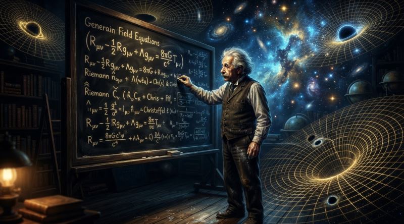 Yapay Zeka, Sadece 1920'lere Kadarki Bilgilerle Einstein'ın Görelilik Teorisini Bulabilir miydi?
