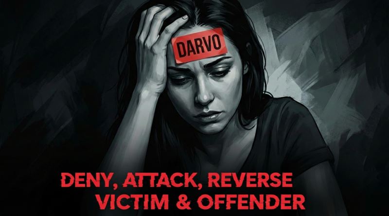 Psikolojik Manipülasyon Literatürünün En Sinsi Kavramlarından Biri: DARVO