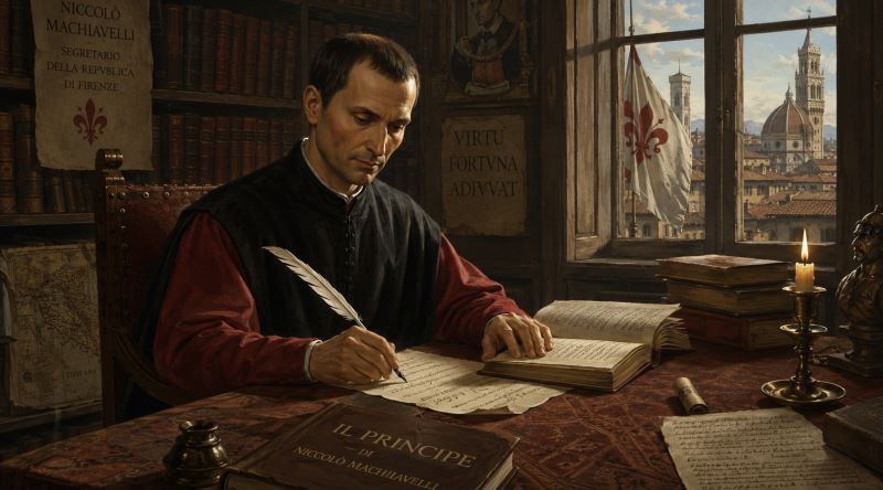 Yazdığı Şeyler Günümüzde Beyaz Yaka Mottosu Yapılan Machiavelli Gerçekte Nasıl Bir Tipti?