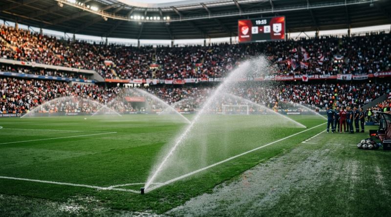 Maç Başlamadan Önce Futbol Sahası Neden Sulanır?
