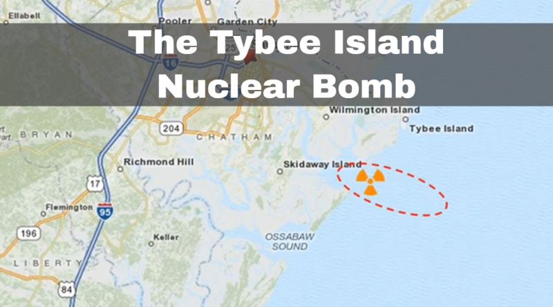 1958'de Amerika Kıyılarında Kaybolan 3,5 Tonluk Nükleer Bomba