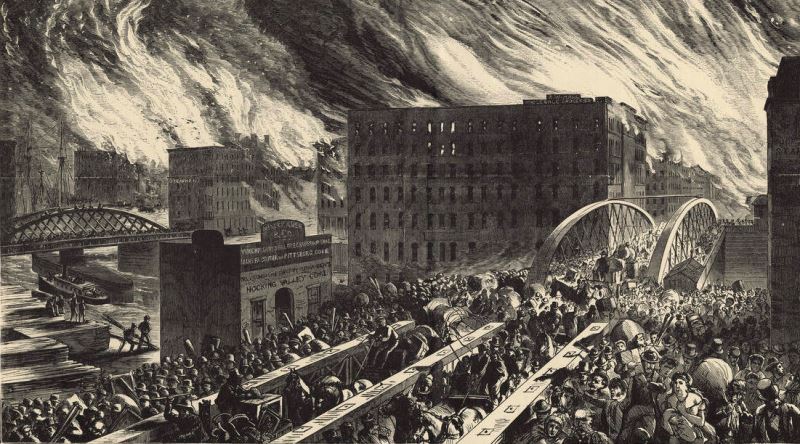 Amerika Tarihinin En Feci Olaylarından Biri: Büyük Chicago Yangını