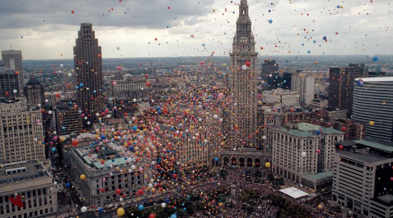 1,4 Milyon Balonun Şehri Felç Ettiği İlginç Olay: 1986 Cleveland Balon Festivali