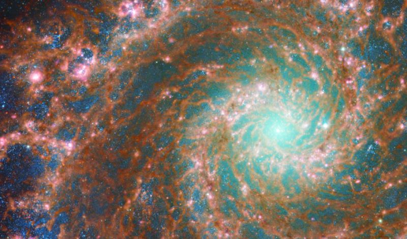 James Webb Uzay Teleskobu'nun Çektiği Phantom Galaksisi Fotoğrafı ...