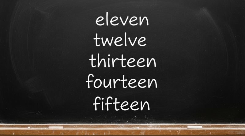 İngilizcede 11 ve 12’nin Yazımı Neden "Oneteen" ve "Twoteen" Şeklinde Değil?