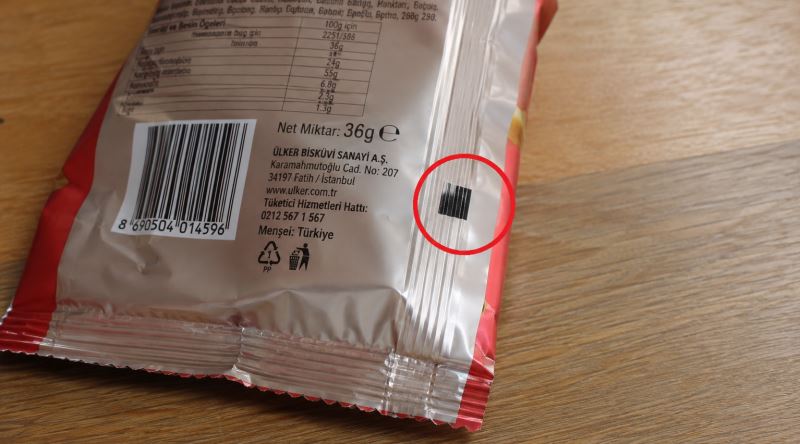 Cips Paketlerinin Kenarındaki Siyah Dikdörtgen Ne İşe Yarıyor?