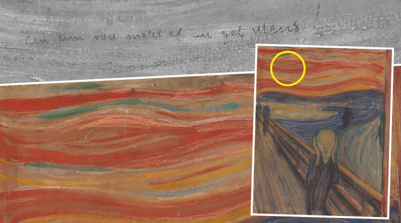 Edvard Munch’un Tartışmalı Başyapıtı Çığlık ve Gizli Notunun Hikayesi