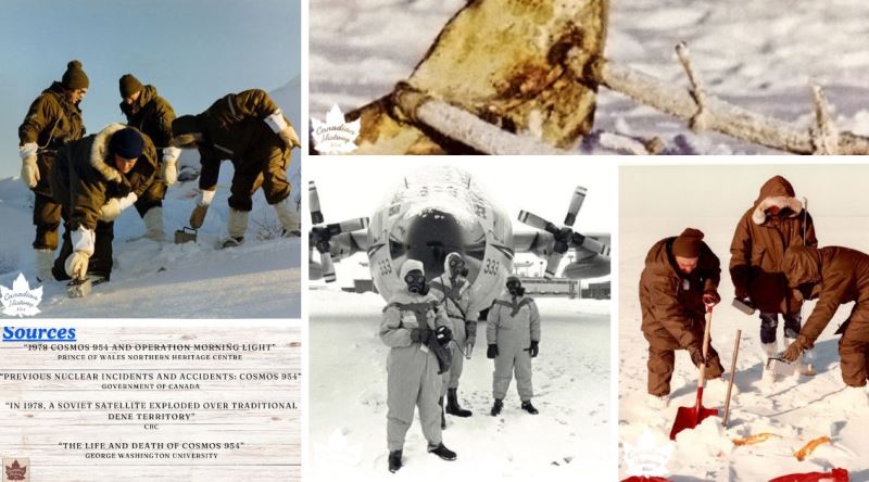 Sovyetler'e Ait Nükleer Uydunun Kanada'ya Düşerek Kriz Yarattığı Kosmos 954 Kazası 