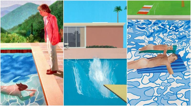 David Hockney, Resimlerinde Havuz Temasını Neden Bu Kadar Çok Kullanmış?