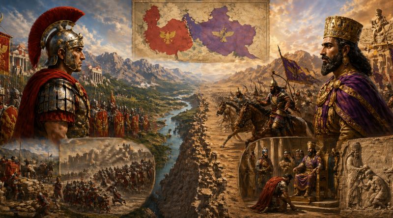 Zamanında Ortalığın Tozunu Artıran Roma İmparatorluğu, Neden Perslere Diş Geçiremedi?