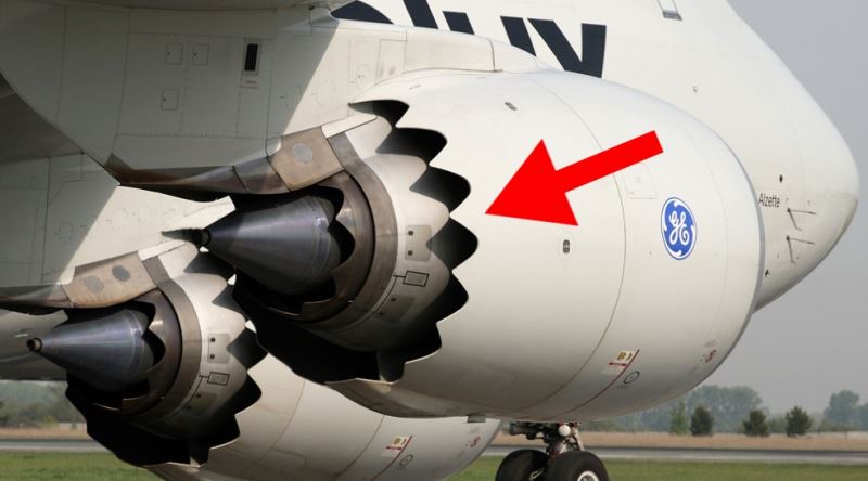 Uçak Motorlarının Arka Tarafı Neden Tırtıklıdır?