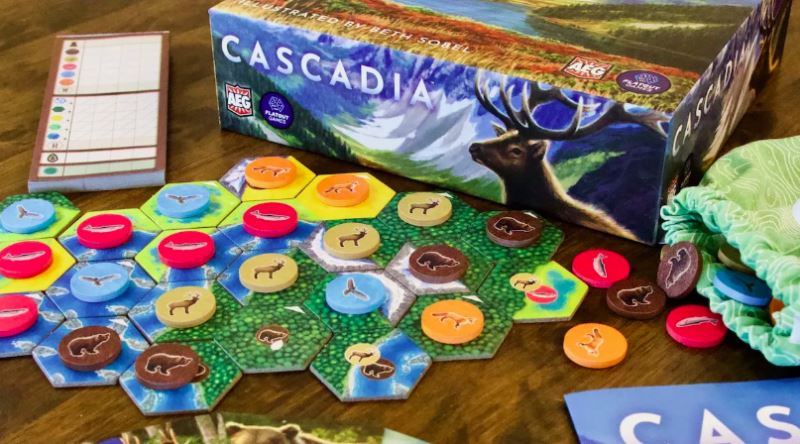 Yeni Başlayanlara da, Tecrübeli Oyunculara da Aynı Hazzı Yaşatan Nefis Kutu Oyunu: Cascadia